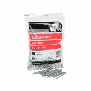 NZ Nails 75 x 3.15mm 500g Galvanised Jolt Head Nail