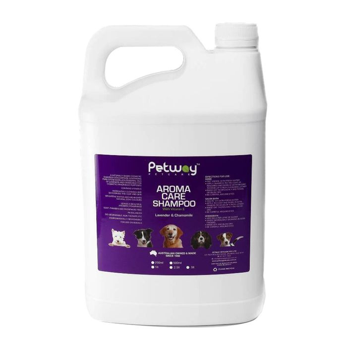 Petway Petcare Aroma Care Pet Dog Grooming Shampoo with Vitamin E 5L