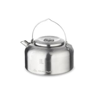 Decathlon - Mh500 1L Stainless Steel Hiking Campsite Kettle - One Size