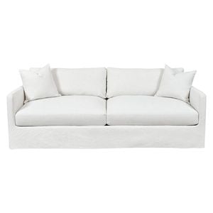 Caledonia 3 Seater Sofa with Off White Slip Cover