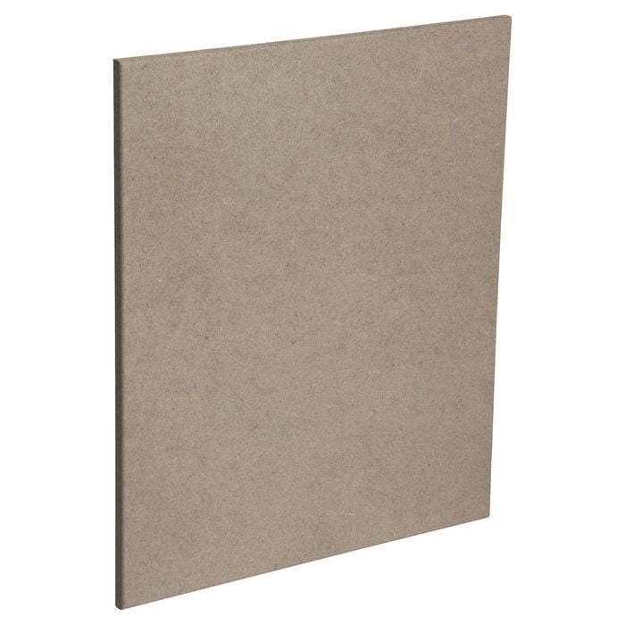 Kaboodle 600mm Raw Board Modern Cabinet Door