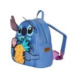 Disney Stitch PU Backpack Kids/Children Travel Bag - Blue
