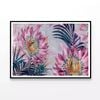 Floral Design Drawing  Print 100% Australian Made 90x60cm  (Poster)