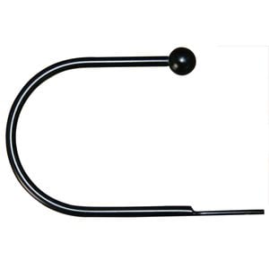 Windoware Black Curtain Holdback Arm - 2 Pack