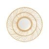 Natural Cane Wall Mirror