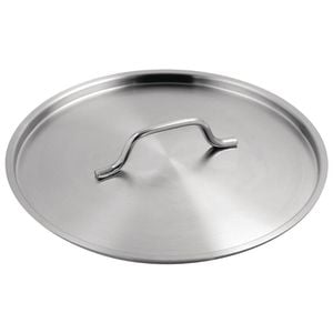 Vogue Saucepan Lid Stainless Steel T134 300mm Commercial Kitchen Dishwasher Safe