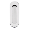 Lemaar 120 x 40mm Polished Stainless Steel Radius Oval Flush Pull