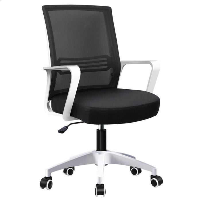 ALFORDSON Mesh Office Desk Chair White Black