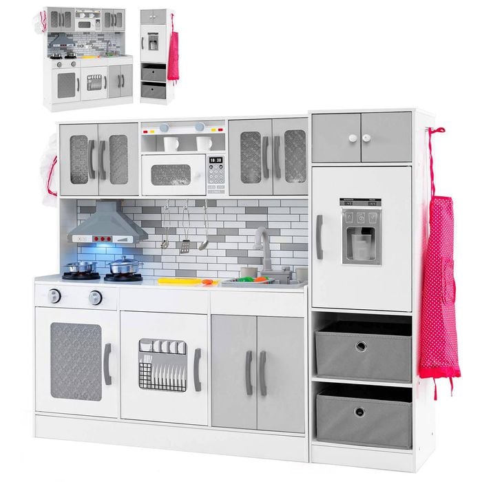Costway Kids Kitchen Pretend Playset