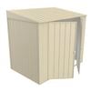 Build-a-Shed 1.5 x 2.3 x 2.0m Skillion Double Hinged Side Door Shed - Cream
