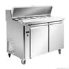 Thermaster Two Door Sandwich Bar  - Salad Bar Fridges (slb120)