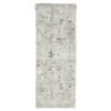 Bayonne 80 x 330cm Grey Blue Polypropylene Runner Rug