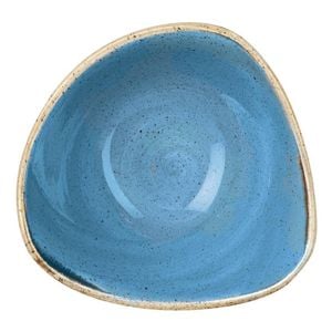 Churchill Triangle Bowl Stonecast Cornflower Blue 153mm 12 Pack