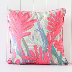 Rayell Indoor Square Cushion Blissful Blossom Dark 45x45cm
