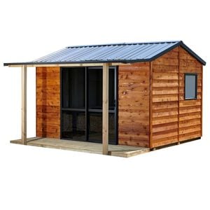 Cedar Shed 3.6 x 2.755m Urban Cabin