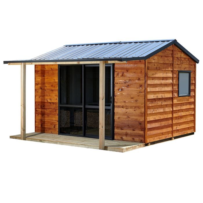 Cedar Shed 3.6 x 2.755m Urban Cabin
