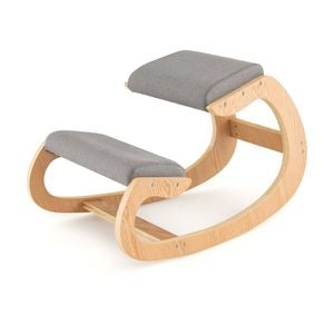 Costway Kneeling Chair Bentwood Grey