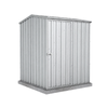 Absco Sheds 1.52 x 1.52 x 1.95m Zincalume Premier Single Door Garden Shed