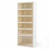 Costway Foldable Shoe Rack Organizer 12-pair 6-tier Cabinet Box Closet