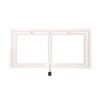 GME UHF Transparent Bi Square On Glass Windcreen Mount 477 MHz 4.5dBi Antenna