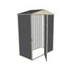 Build-a-Shed 1.5 x 0.8 x 2.3m Single Hinged Door Gable Shed - Grey