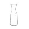 Olympia Glass Carafe 1ltr Clear Glasswasher Safe Reinforced Rim (pack Of 6)