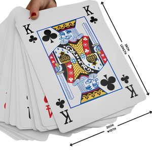 Monster Playing Cards - 28cm Length x 20cm Width
