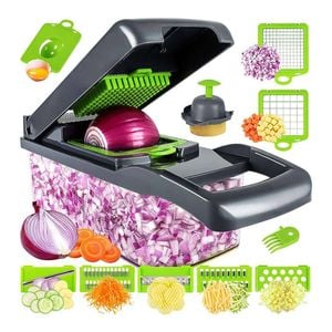 Catzon Multifunctional Kitchen Vegetable Chopper with Container