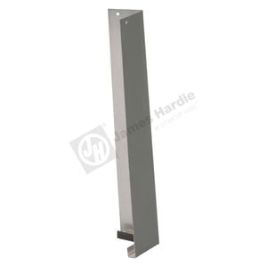 James Hardie 310mm Aluminium External Corner Soaker 90 Deg Weatherboard