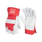 Trojan Large Double Palm Leather Riggers Gloves