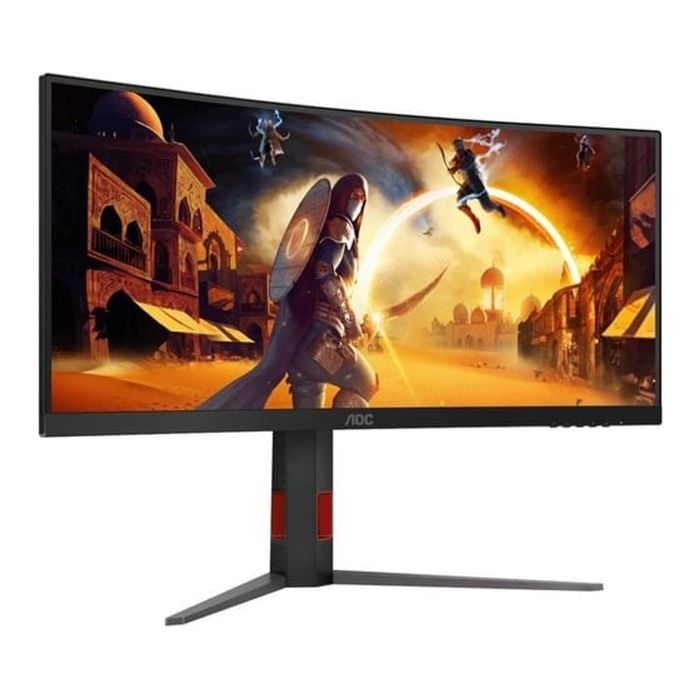 Aoc Cu34g4z 34" 3k 0.3ms 240hz 1500r Curved Antiglare (ag) Height Adjustable Monitor
