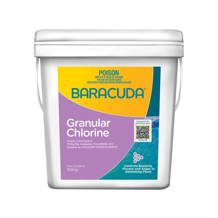 Baracuda 10kg Granular Chlorine 