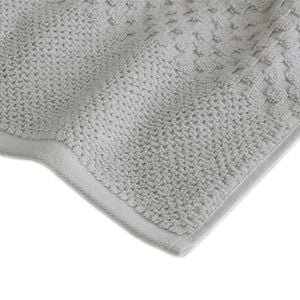 Algodon Portland 100% Cotton Bathroom Hand Towel Silver/grey 40x70cm