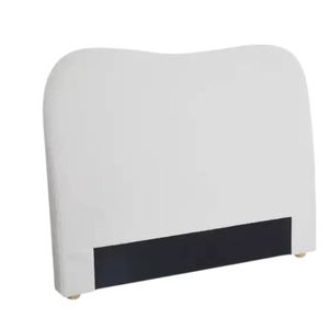 Alva Boucle Headboard White - Double