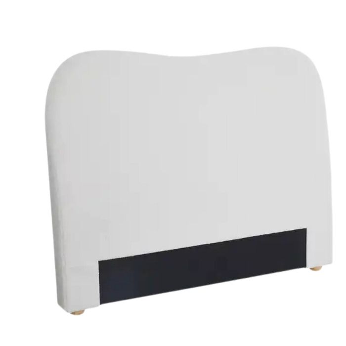 Alva Boucle Headboard White - Double