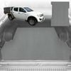 6D Diamond Ute Tub Mat for Mitsubishi Triton Double Cab (ML) 2006-2009 (with Spray On Liner or No Liner) - Grey