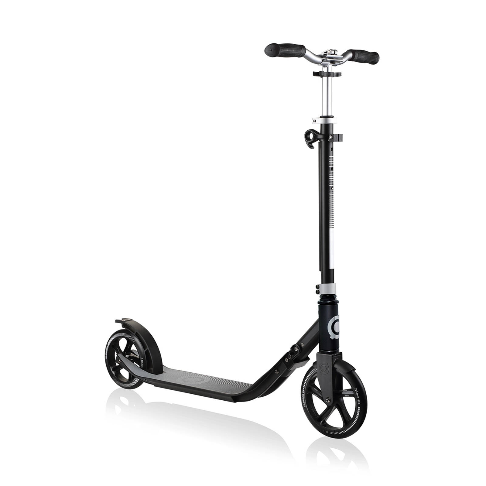 Globber One NL 205-180 Duo Folding Scooter - Lead Grey