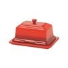 Chasseur La Cuisson Ceramic Butter Dish - Red.