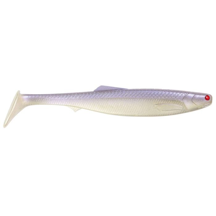 TT Lures 250mm Enforcer Soft Unrigged Swimbait Lure - ALBINO