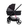 Ibiyaya Retro Luxe Folding Pet Stroller for Pets up to 30kg - Prism Black