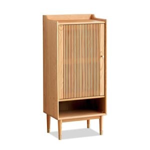 MIUZ 5 Layer Solid Oak Shoe Cabinet Storage Organiser