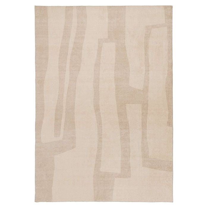 Loopsie-230cm X 160cm-edgemere Beige Printed Washable Rug