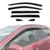 AUSGO Stainless Trim Weather Shields for Toyota RAV4 2019-2026 Weathershields Window Visors Wind Deflectors