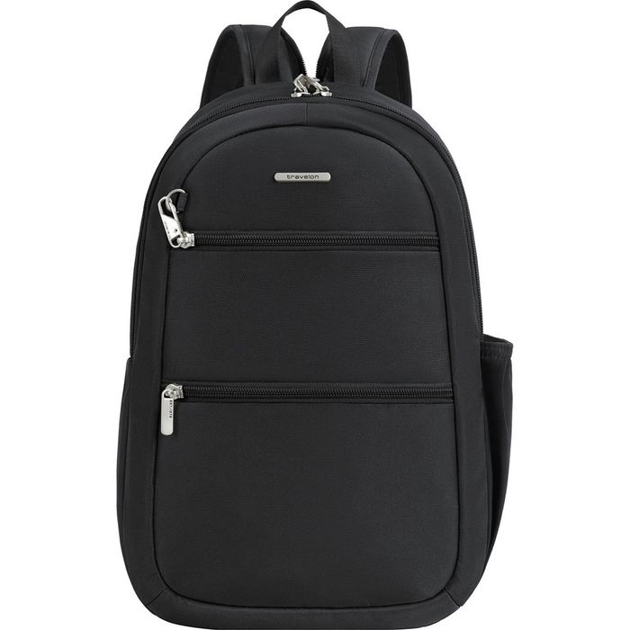 Travelon Classic Anti-Theft Tablet Convertible Sling Backpack in Black