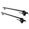 Bargene 135CM Universal Adjustable Aluminum Alloy Car Roof Rack Cross Bars Carrier Lock