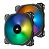 Corsair Ml140 Pro Rgb Led 140mm Pwm Premium Magnetic Levitation Fan - Twin Fan Pack With Lighting Node Pro [co-9050078-ww]