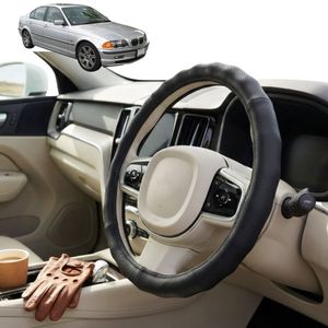 Australian Goose Steering Wheel Cover for BMW 3 Series 1998 - 2005 (E46) Circle Black