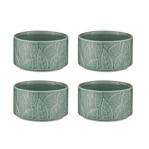4pc Ladelle Heath Jade Ramekin