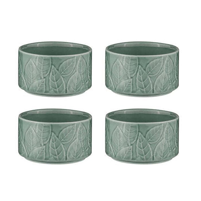 4pc Ladelle Heath Jade Ramekin
