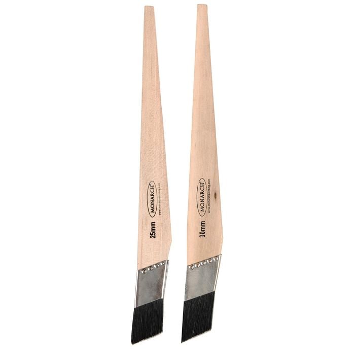 Monarch 25mm/30mm Bevel Liners Paint Brushes - 2 Pack